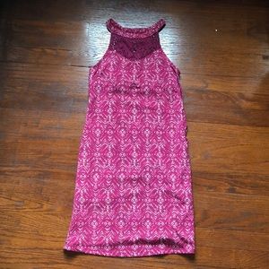 A pink summer dress. worn once.